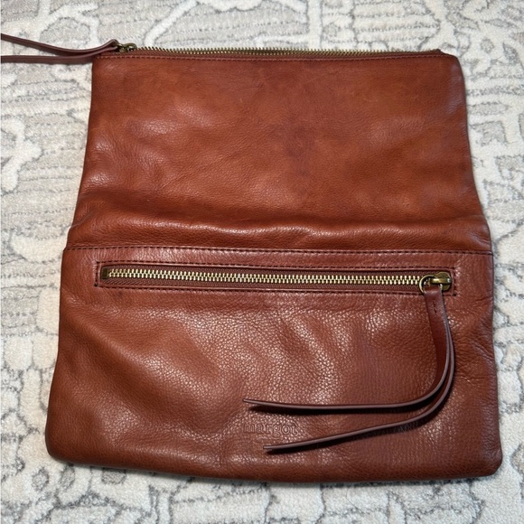 Margot Cognac Leather
Dual Compartment leather clutch - Picture 9 of 10